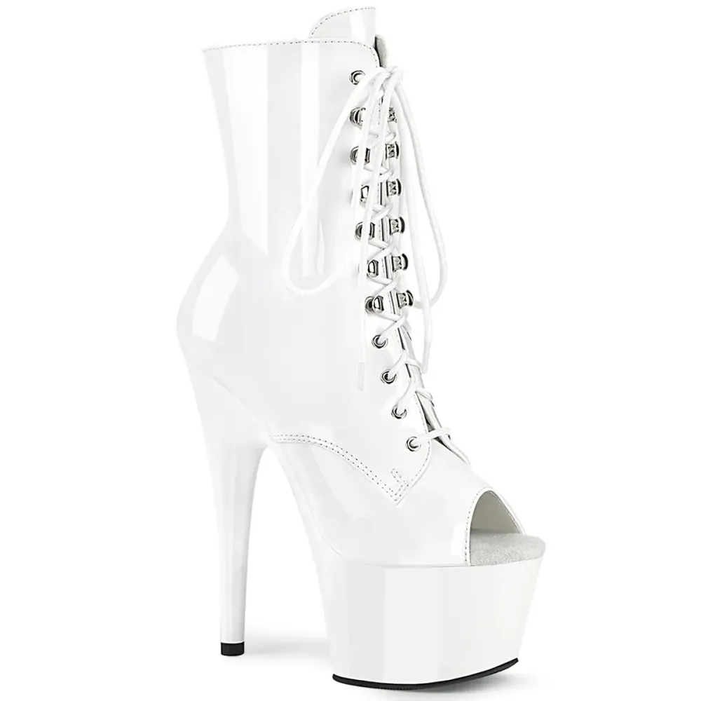 ADORE-1021 Bottine Blanc Pleaser